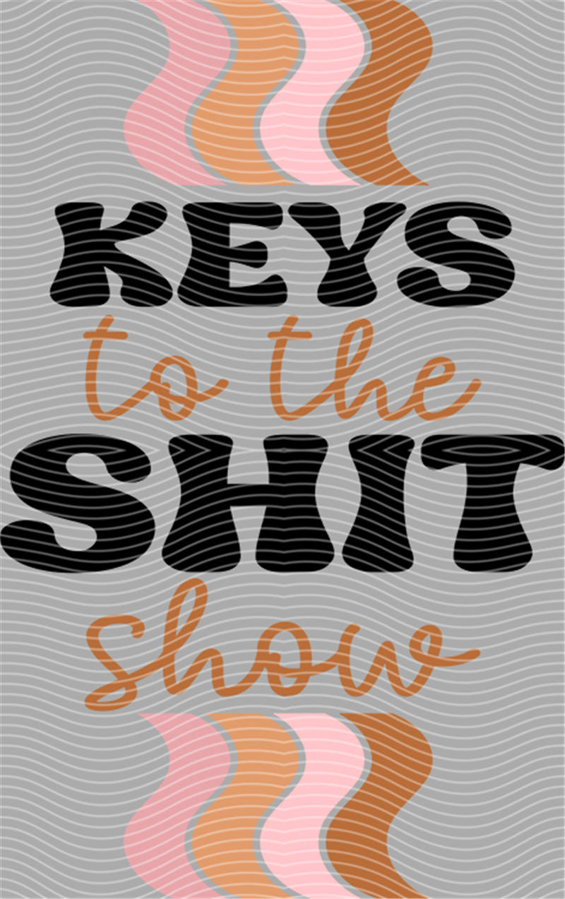 Keychain sticker-B 28
